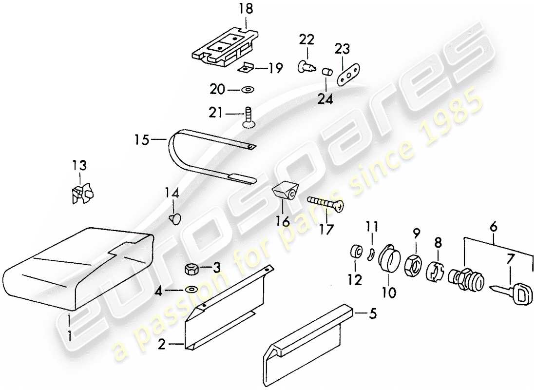 part diagram containing part number 91155290201