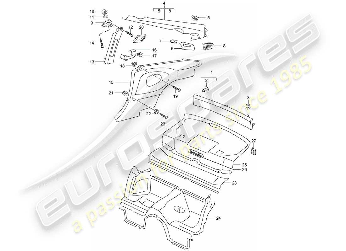 part diagram containing part number 99655130500