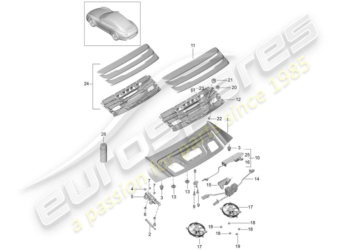 part diagram containing part number 99151233109