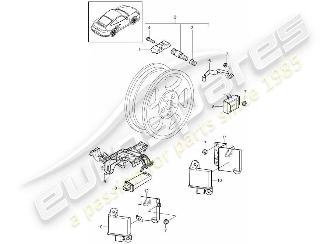 part diagram containing part number 99760602321