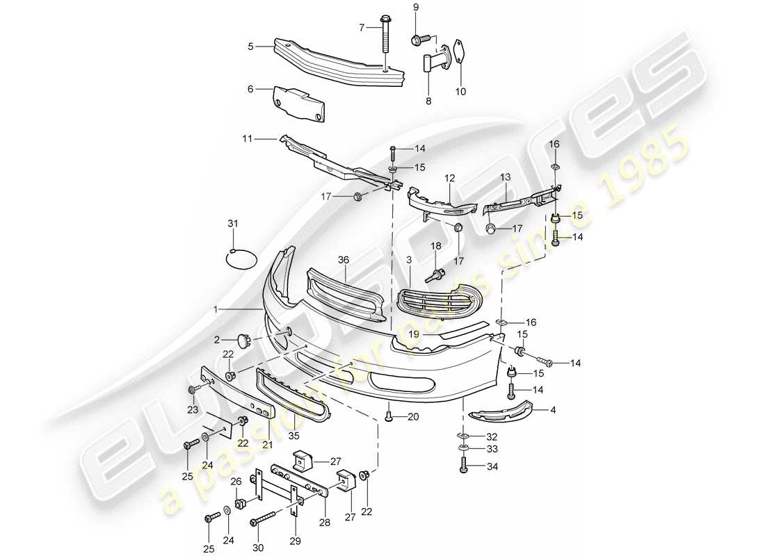 part diagram containing part number 98670110500