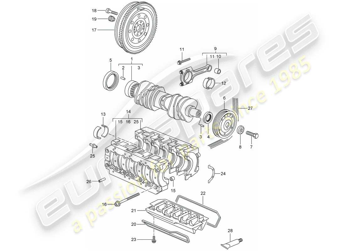 part diagram containing part number 99610111561