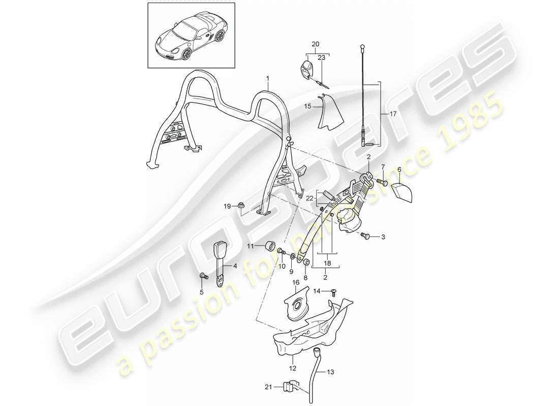 part diagram containing part number 98780303403