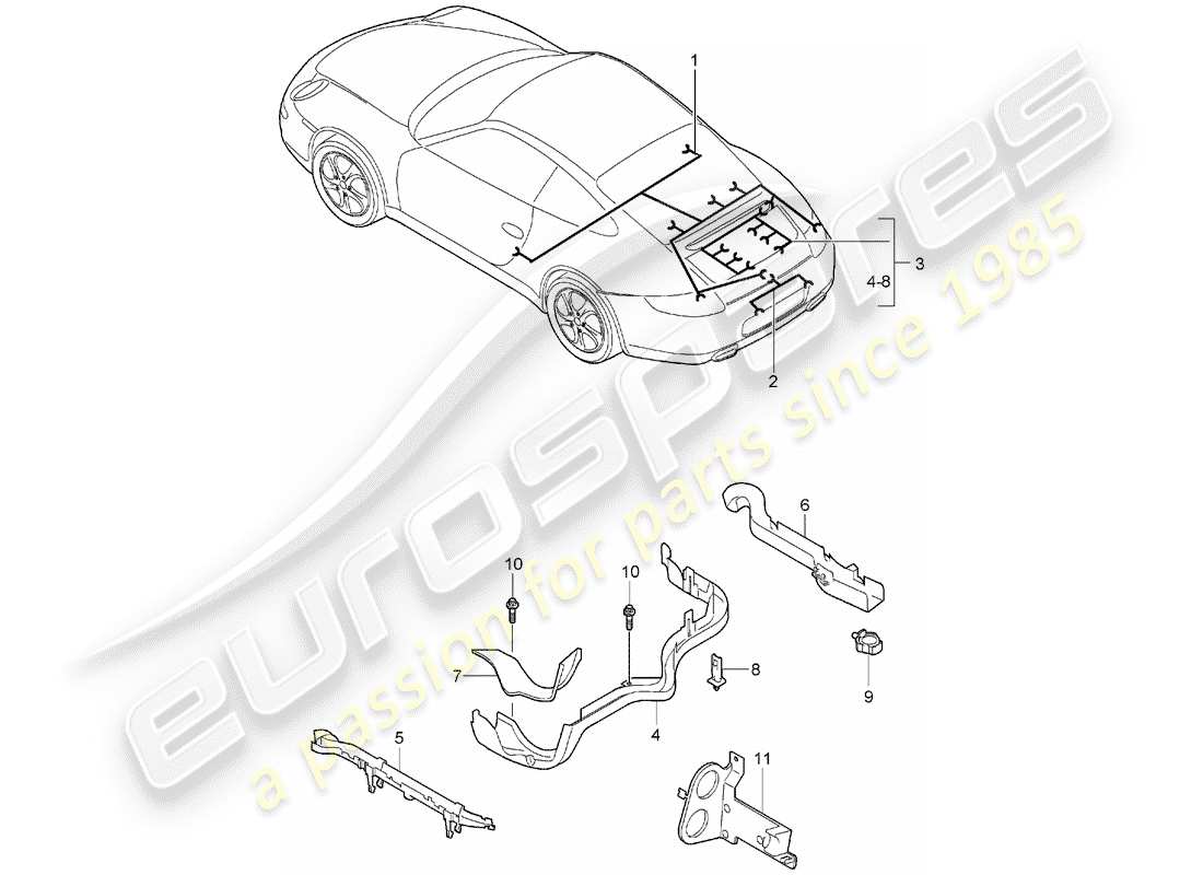 part diagram containing part number 99760711000