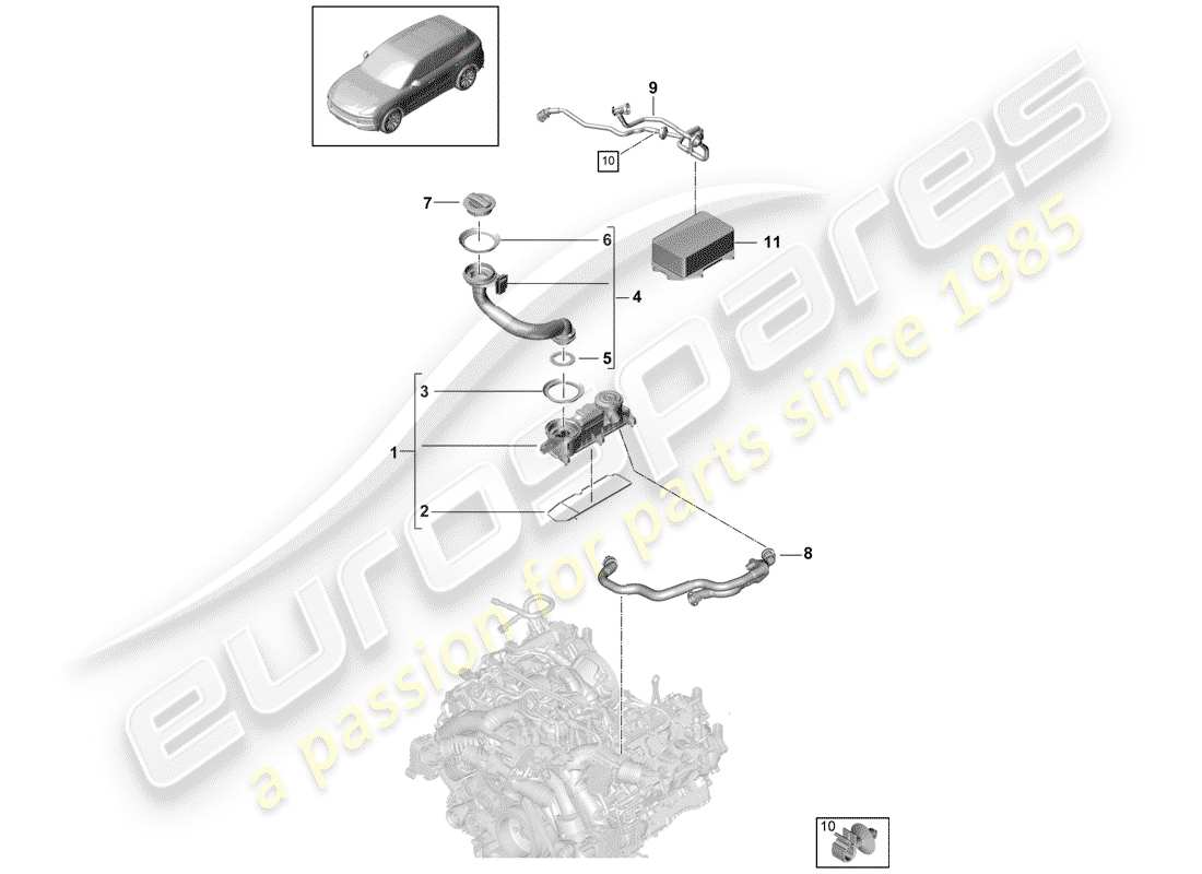 part diagram containing part number pab10321720