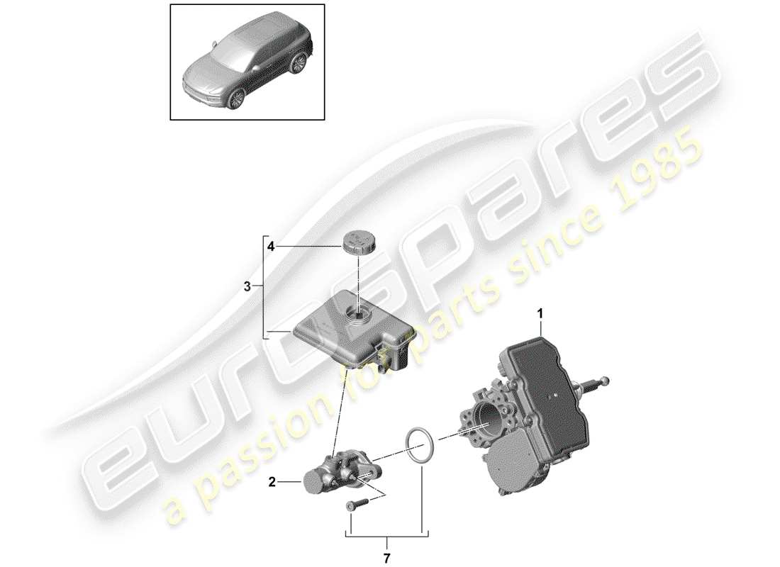 part diagram containing part number pab698181