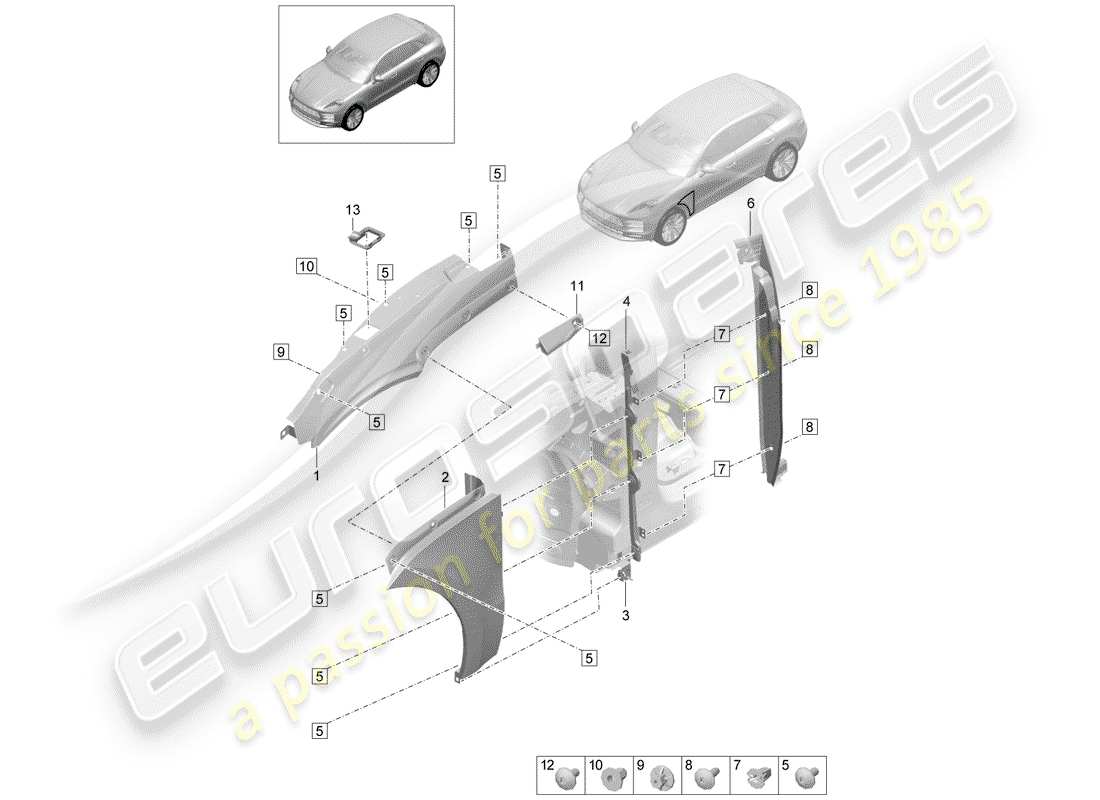 part diagram containing part number wht004935