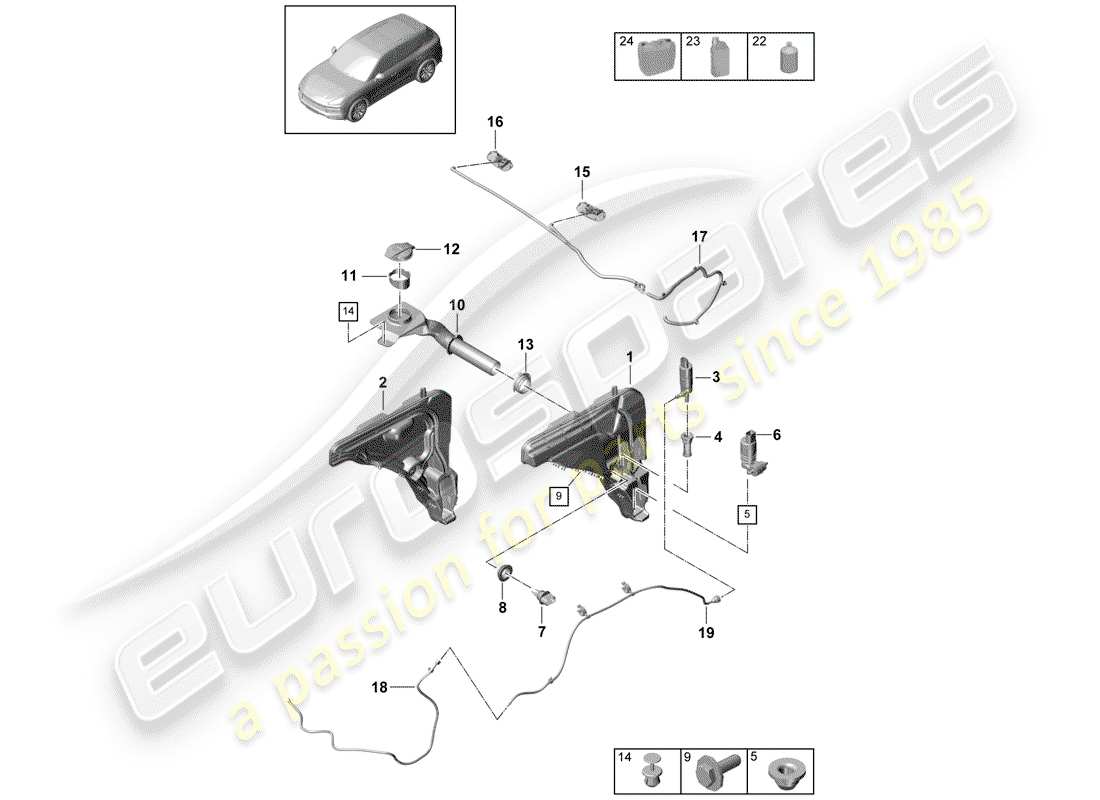 part diagram containing part number pab95526700