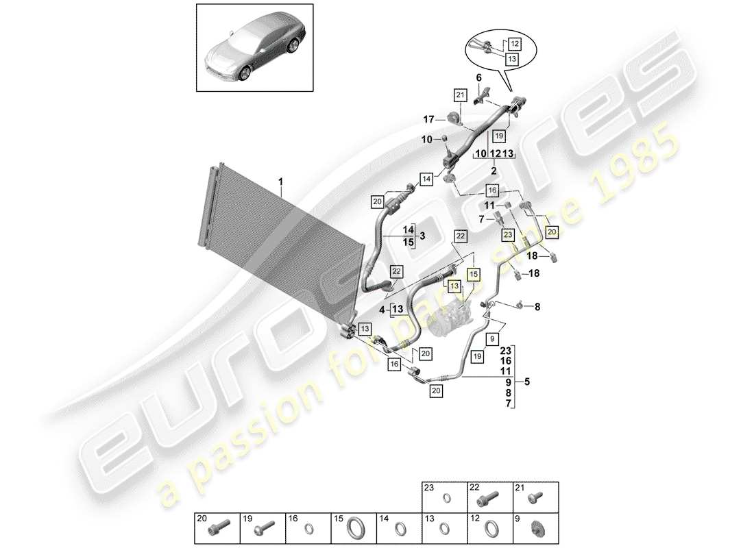 part diagram containing part number 971260710d