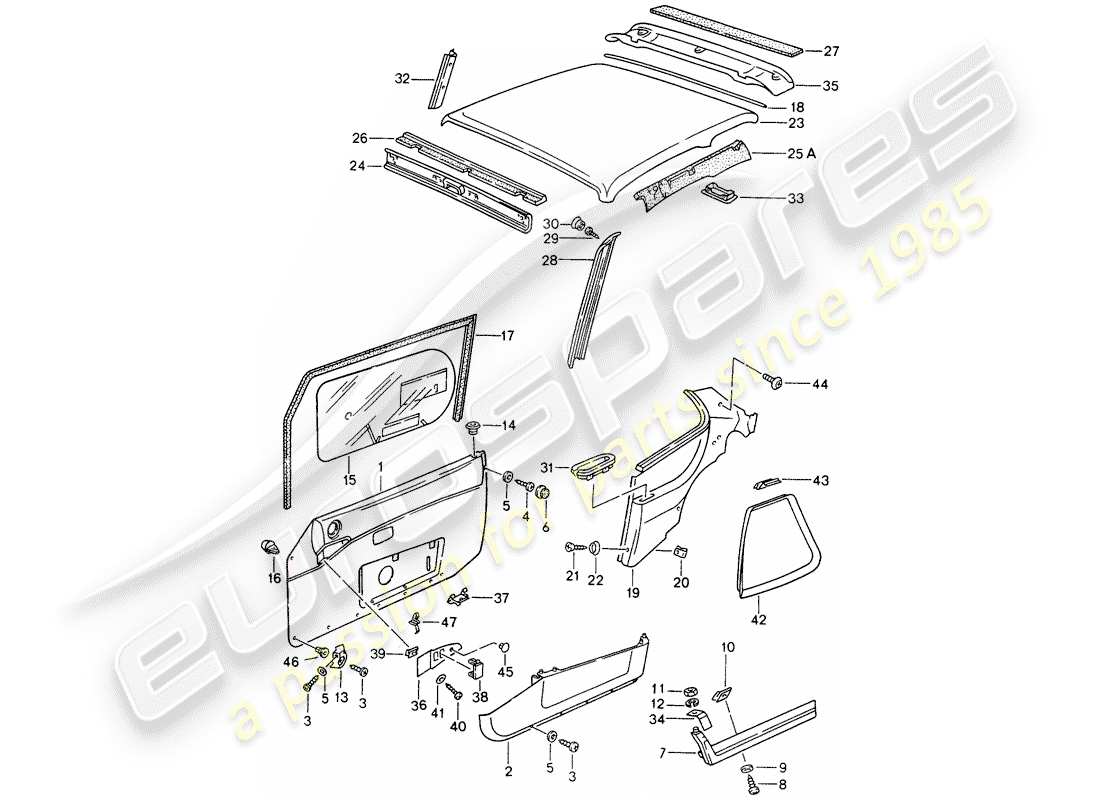 part diagram containing part number 99950704340