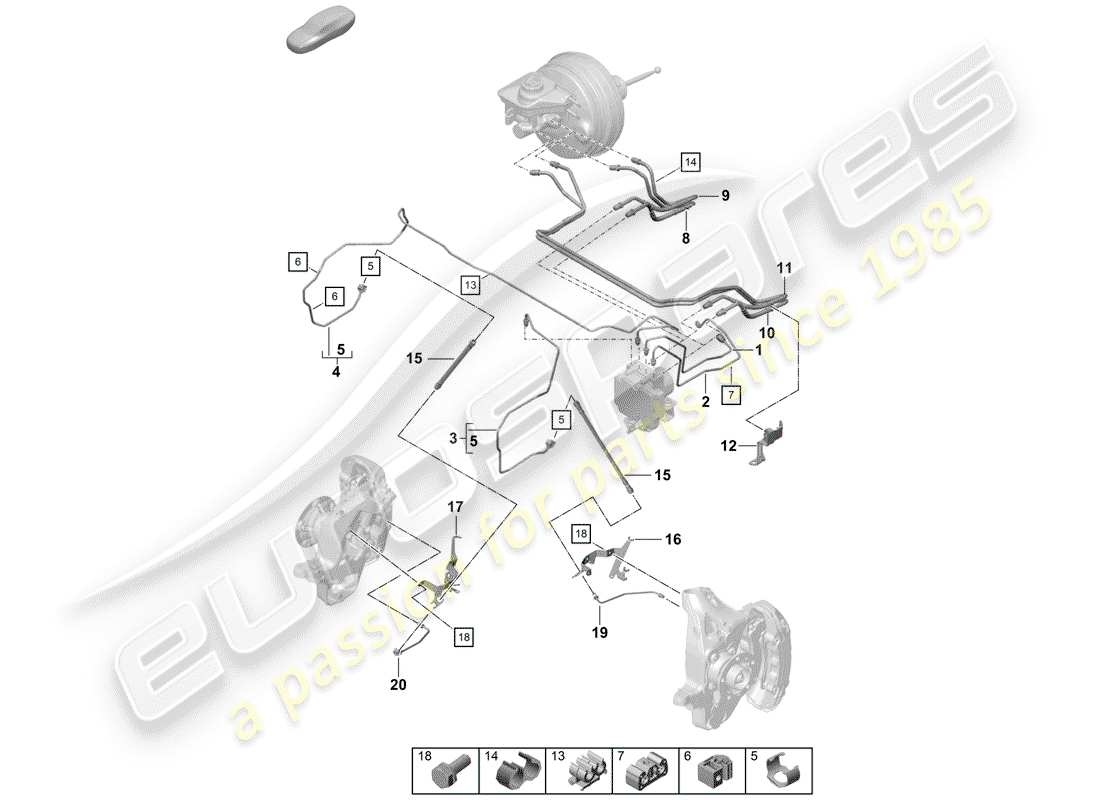 part diagram containing part number 99135550801