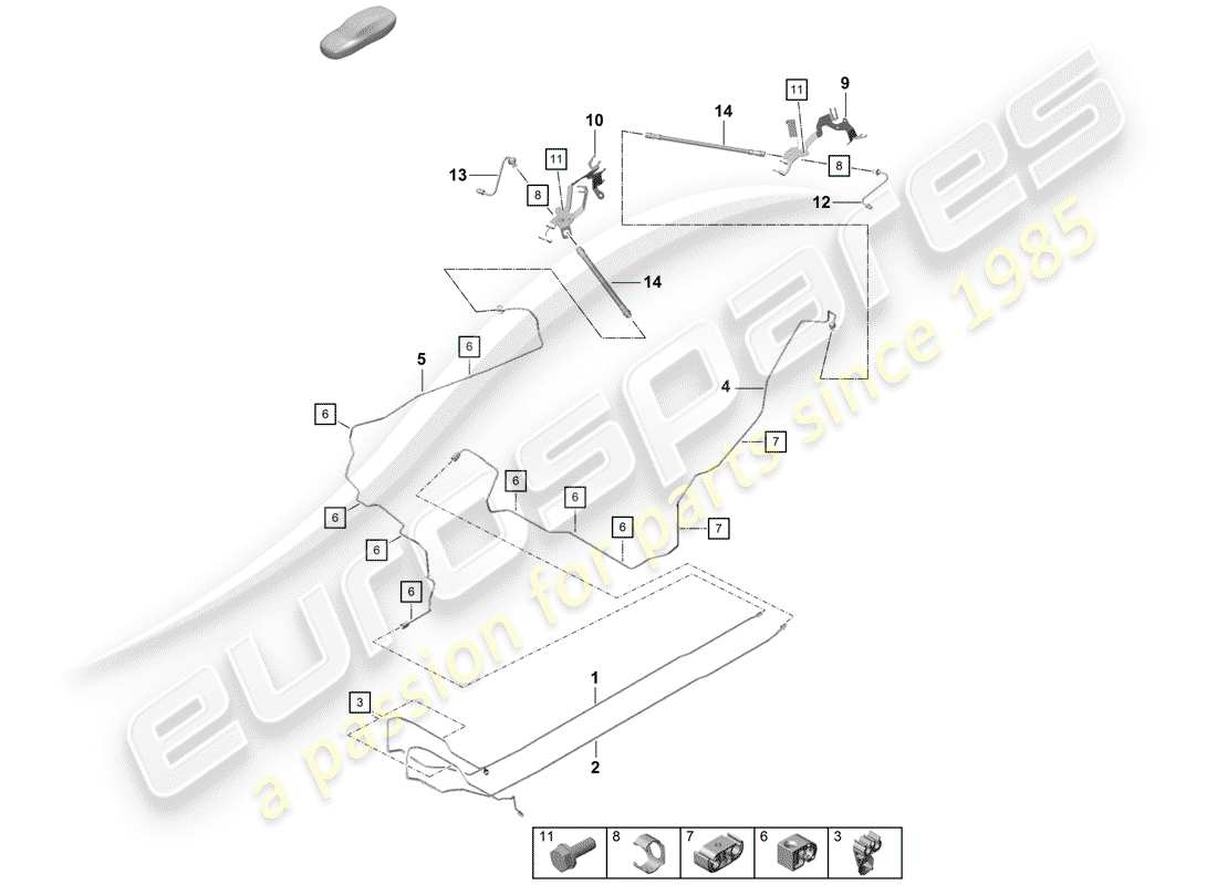 part diagram containing part number 95b611797