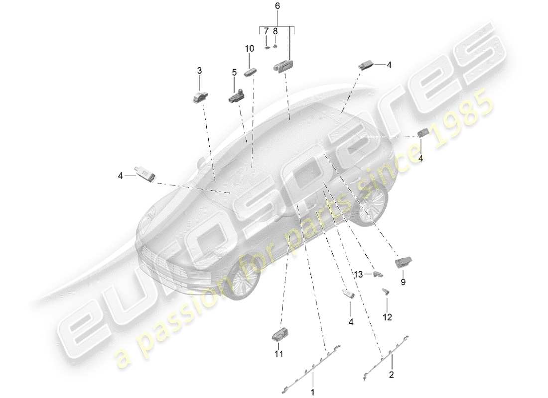 part diagram containing part number 95b947291a