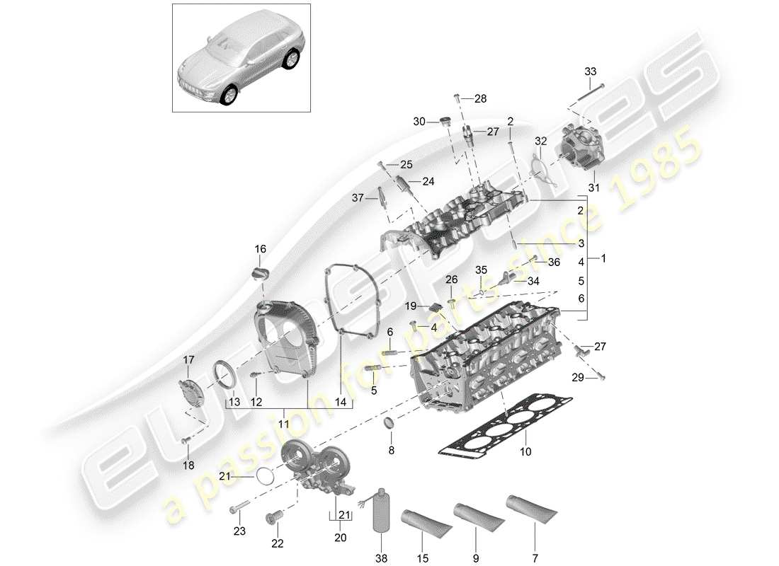 part diagram containing part number 95810306310