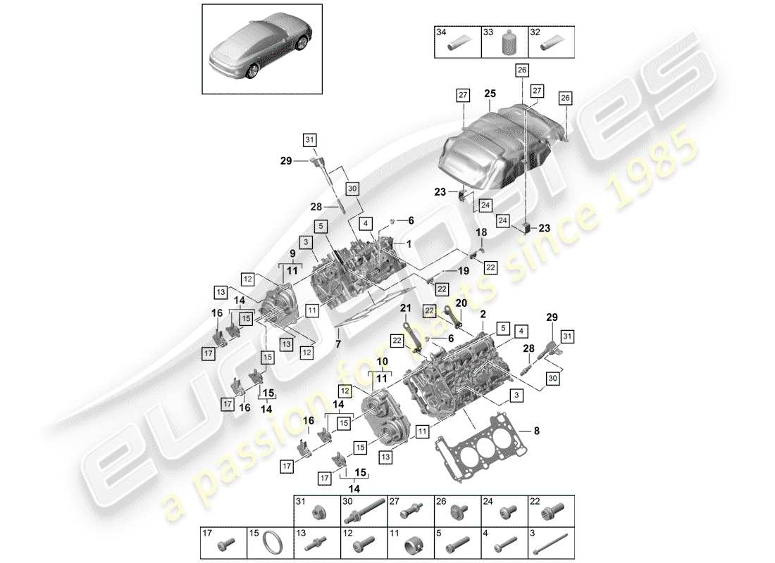 part diagram containing part number 9a712134901