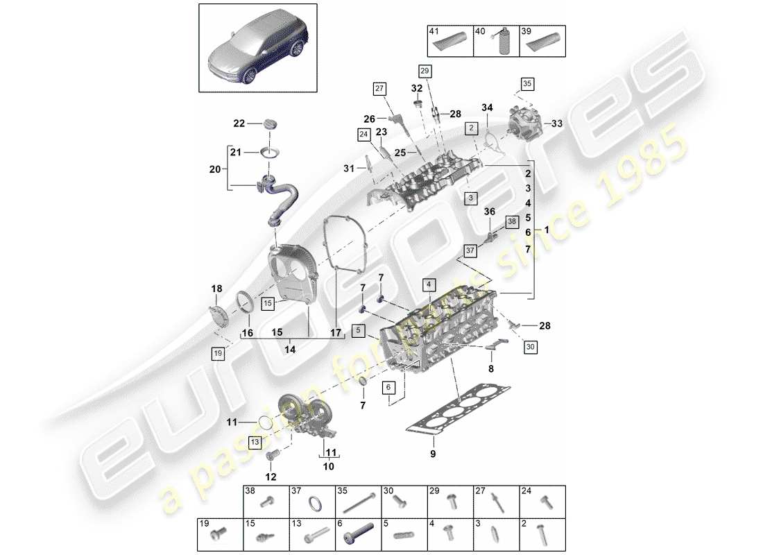 part diagram containing part number pab115301