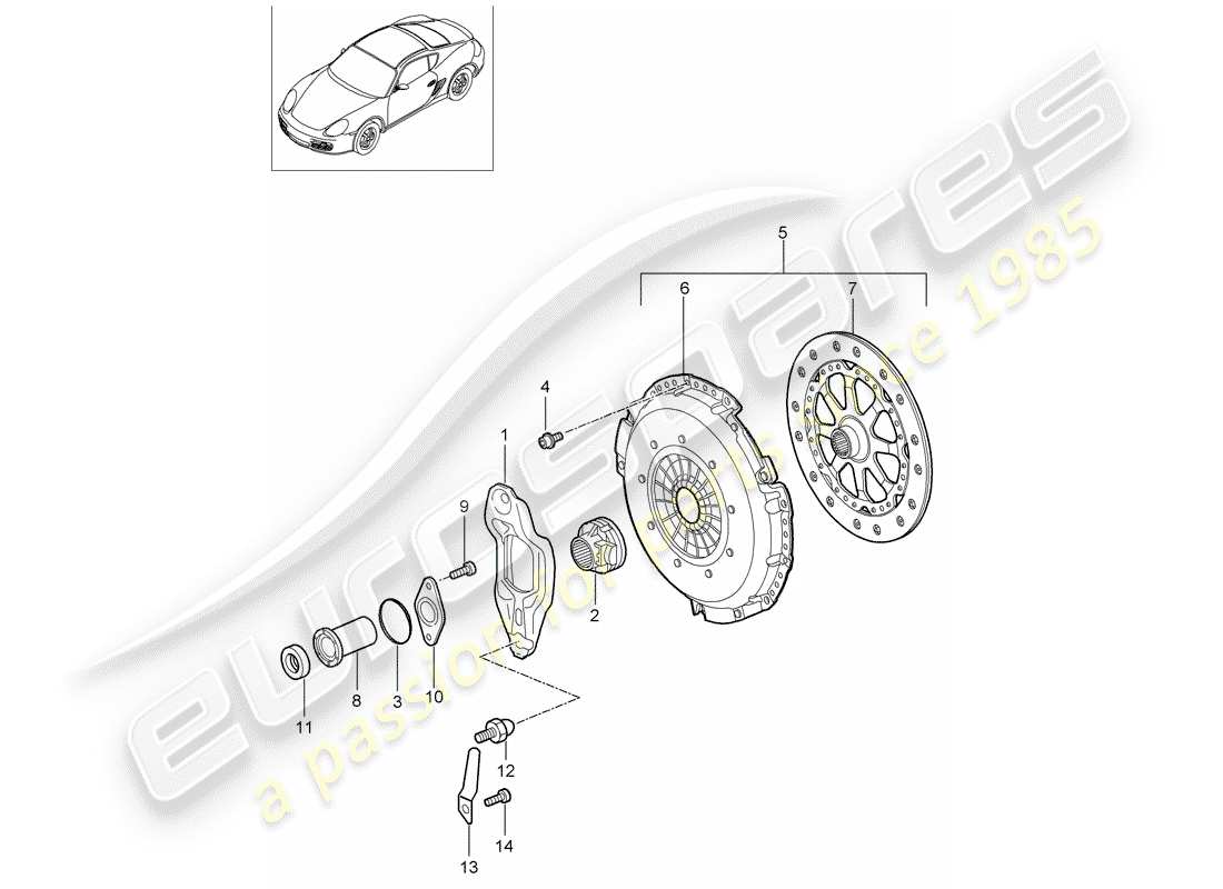 part diagram containing part number 98711691324