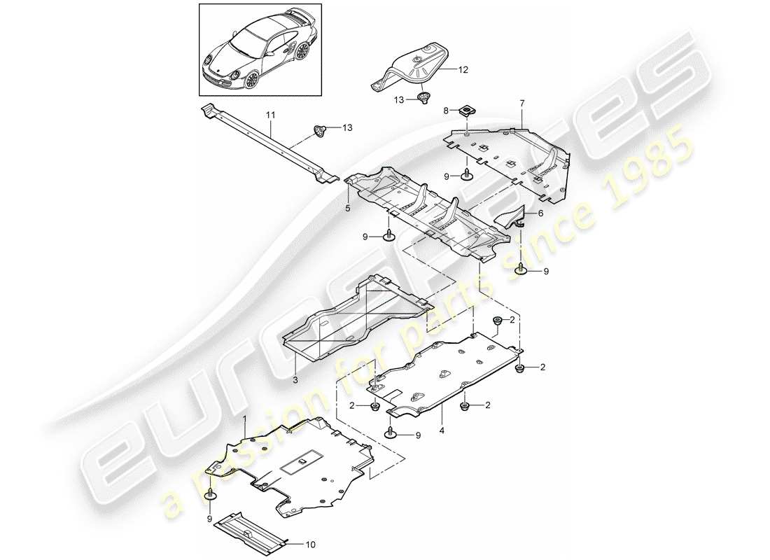 part diagram containing part number 99750462903