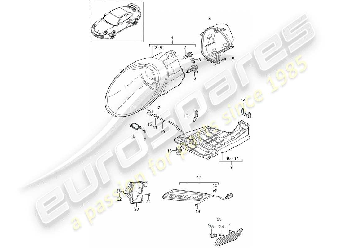 part diagram containing part number 99763110200