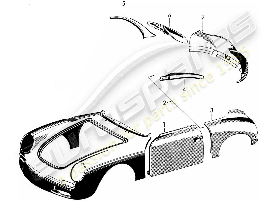 part diagram containing part number 64450306225