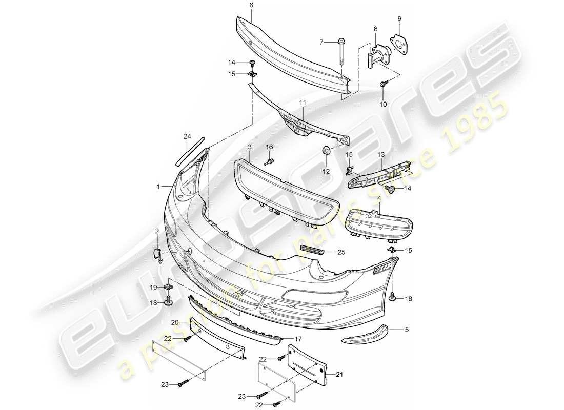 part diagram containing part number 99750553600