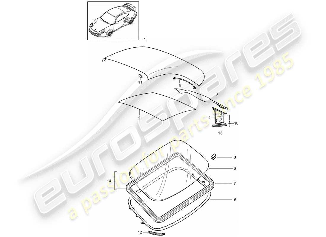 part diagram containing part number 99756109601