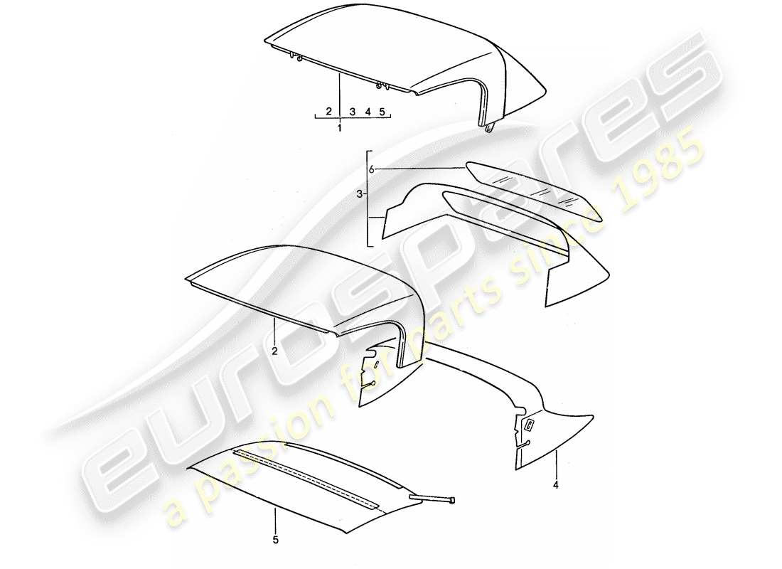 part diagram containing part number 94156105310