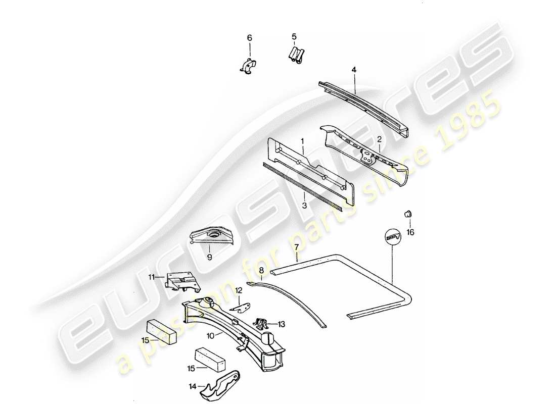 part diagram containing part number 91150411502