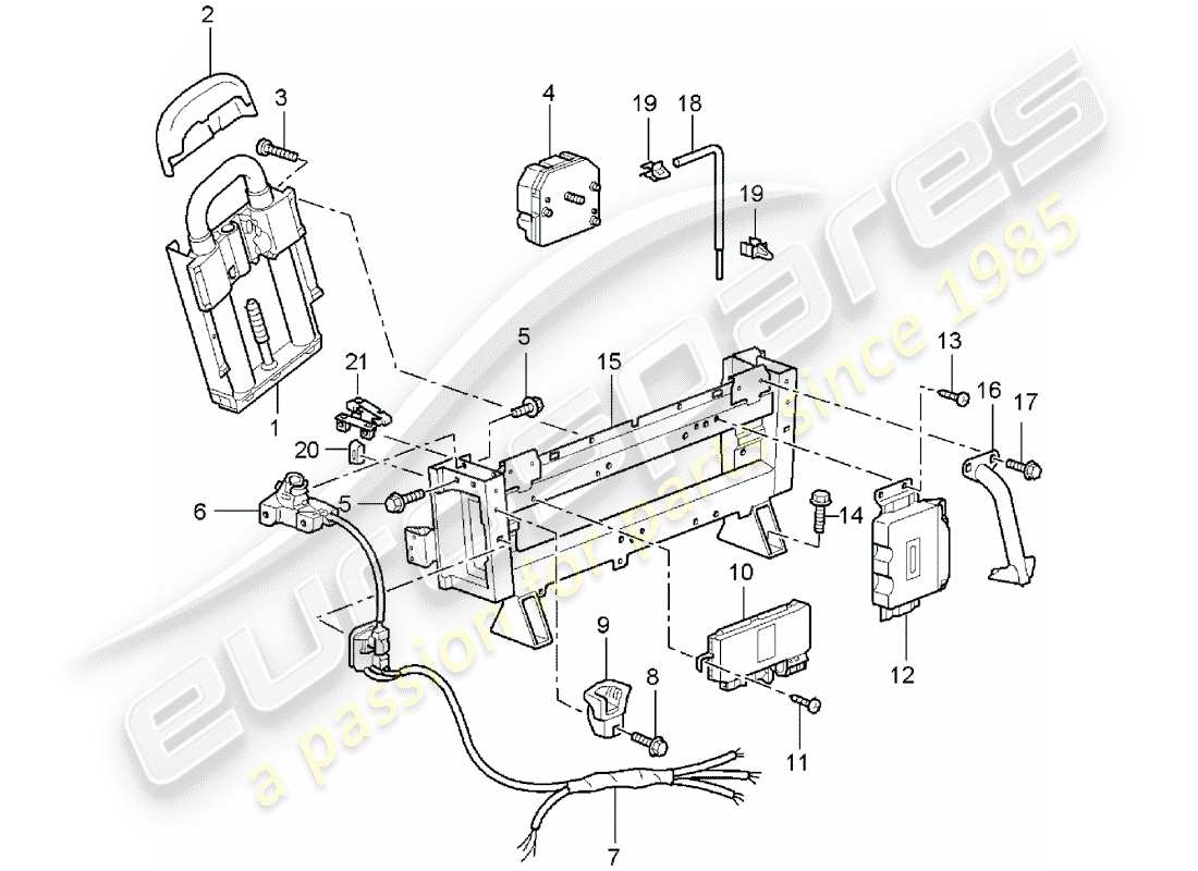 part diagram containing part number 99656129800