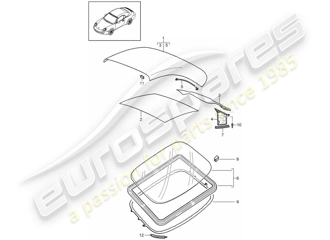 part diagram containing part number 99756197900