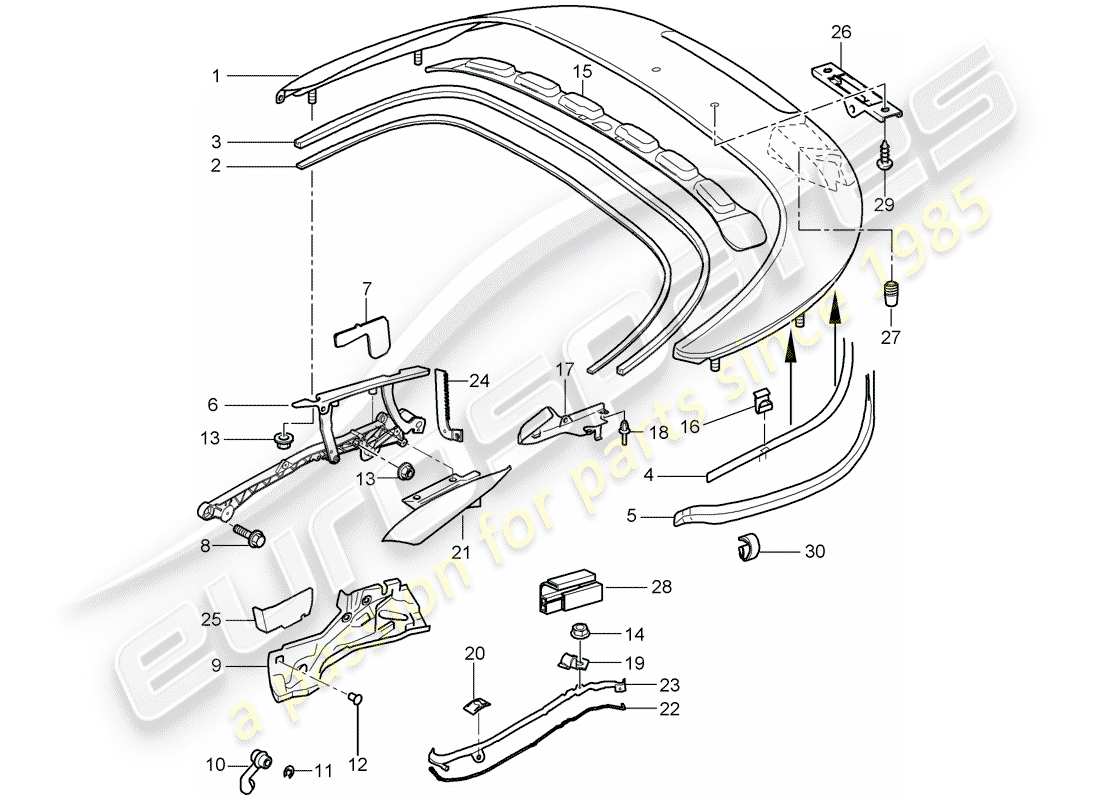 part diagram containing part number 99756175602