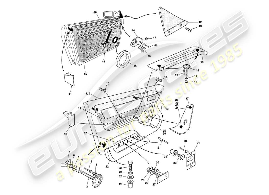 part diagram containing part number 83-74492