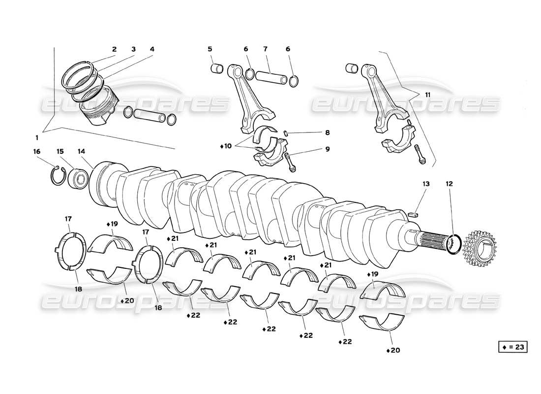 part diagram containing part number 07m105707