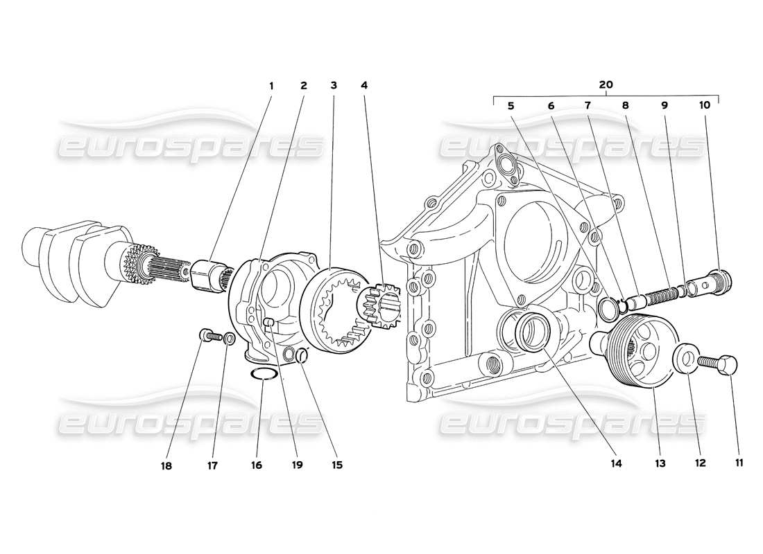 part diagram containing part number 001232215