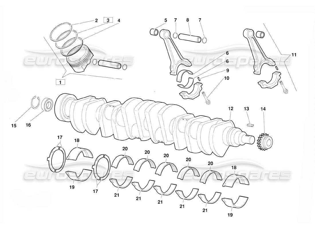 part diagram containing part number 07m105701