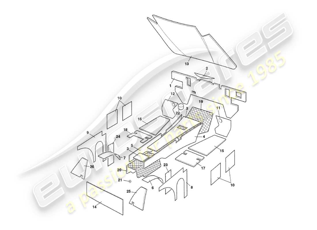 part diagram containing part number 85-72798