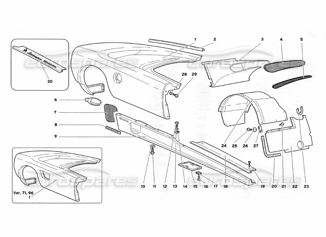 part diagram containing part number 009410012