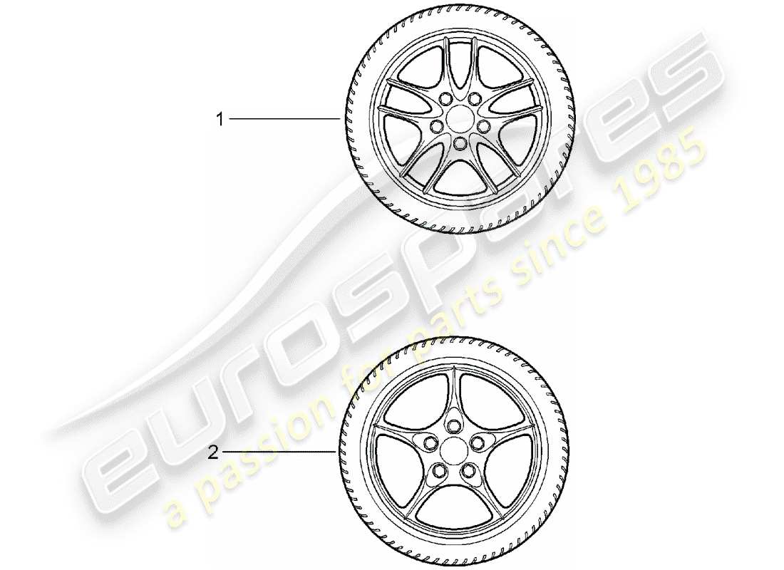 porsche tequipment catalogue (1999) gear wheel sets parts diagram