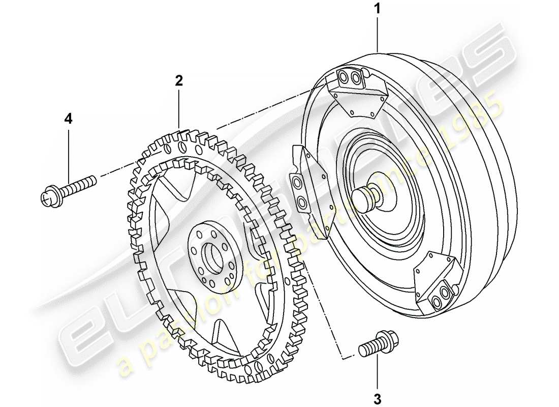 porsche 997 (2007) tiptronic parts diagram