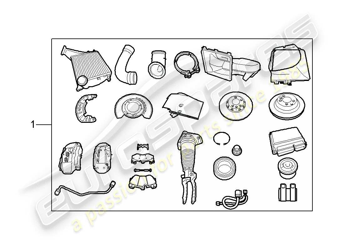 porsche tequipment cayenne (2020) engine parts diagram