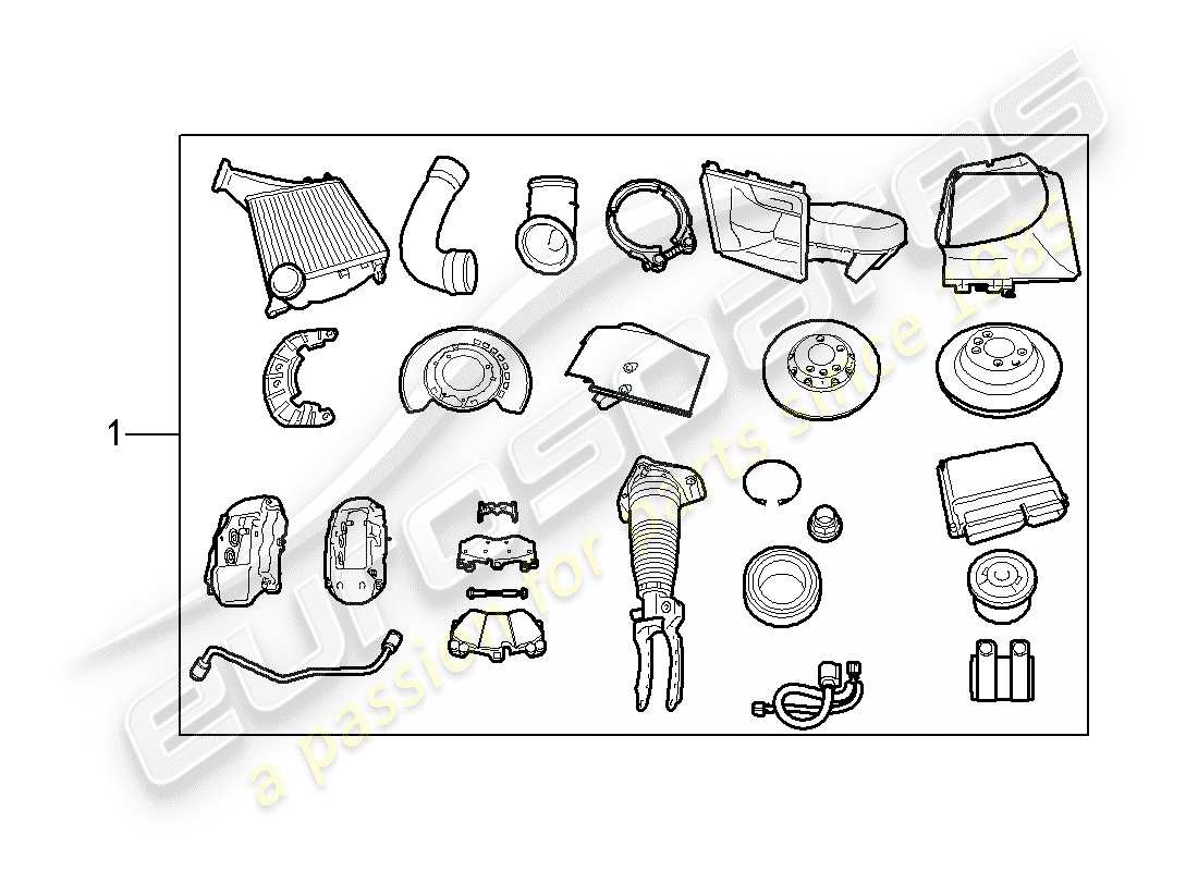 porsche tequipment cayenne (2011) engine part diagram