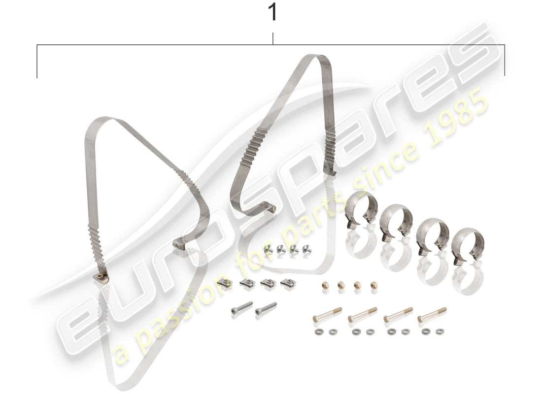 porsche 993 (1995) maintenance set - repair kit - gasket set part diagram