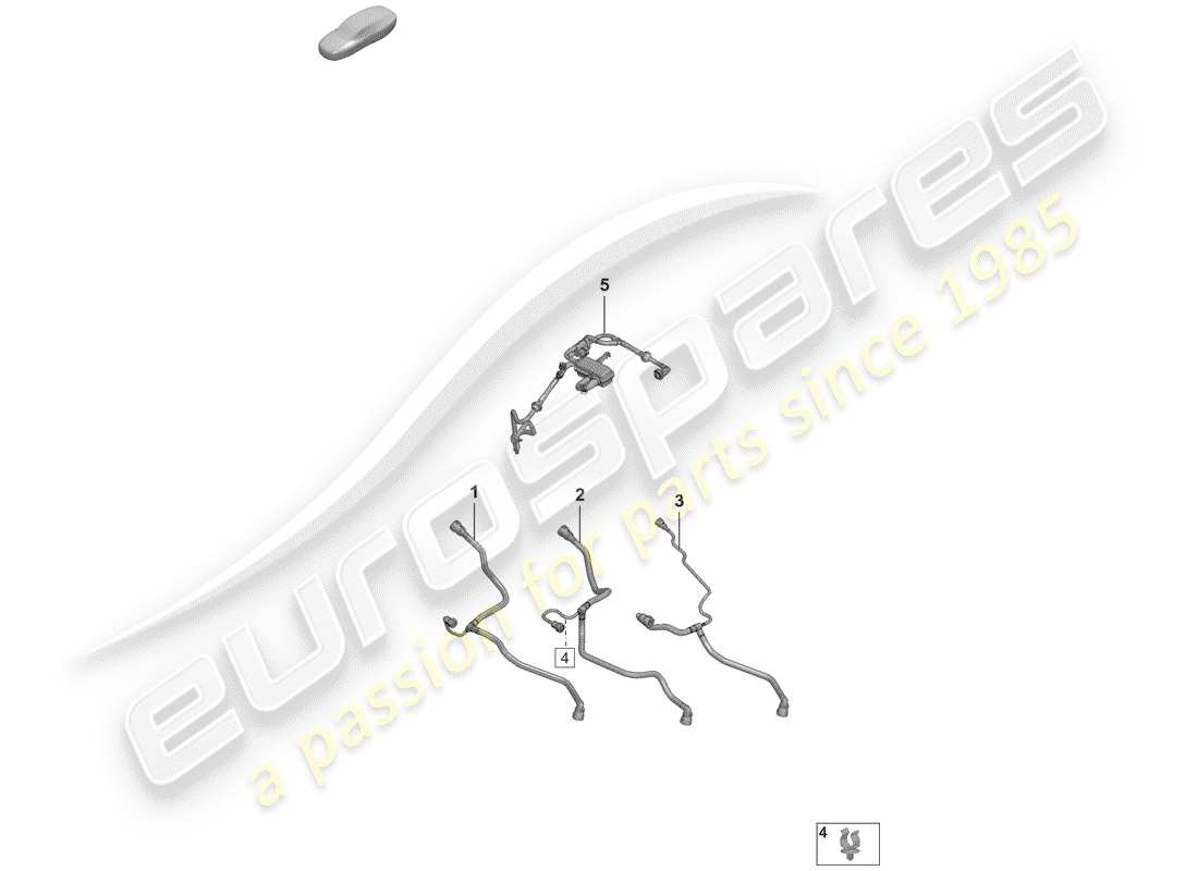 porsche 2019 breather line part diagram