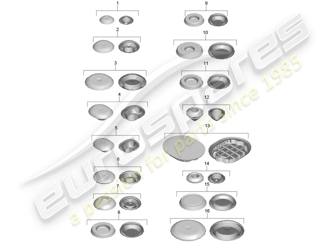 porsche 2016 plug part diagram