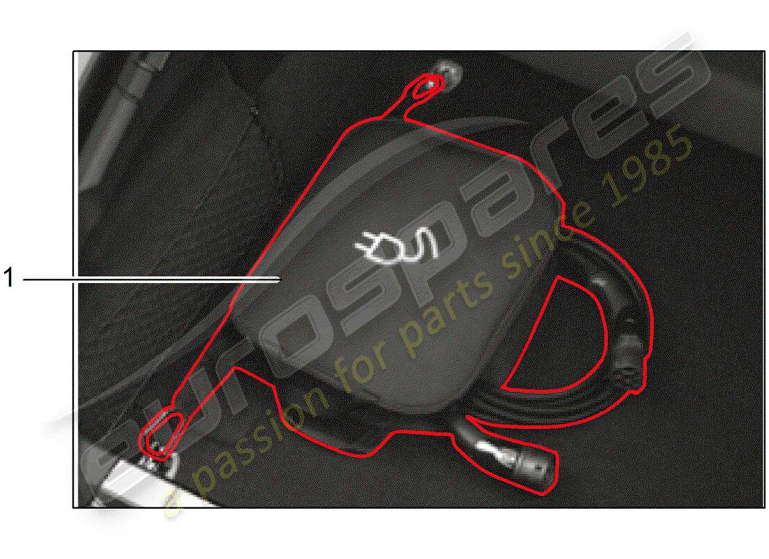 porsche tequipment cayenne (2010) connection line part diagram