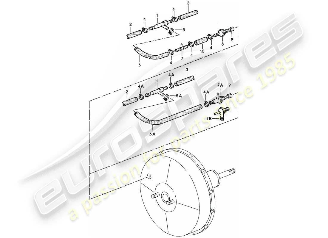 porsche 928 (1986) suction pump - m >> 82d 0608 - m >> 82d 5825 - m >> 82d 5723 - m >> 82d 0622 - m >> 82d 5834 part diagram