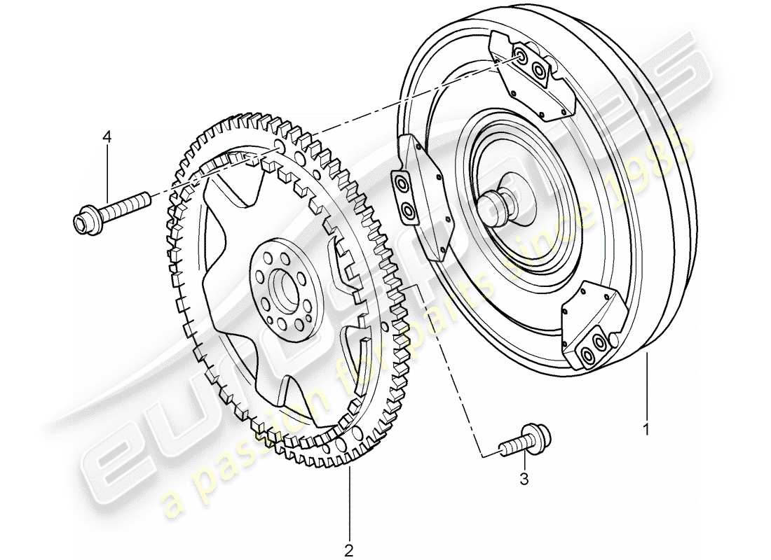 porsche cayman 987 (2006) tiptronic part diagram