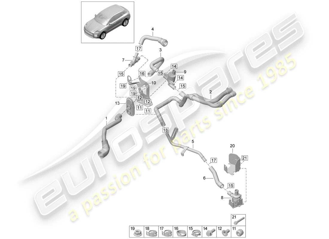 part diagram containing part number 95b819362a