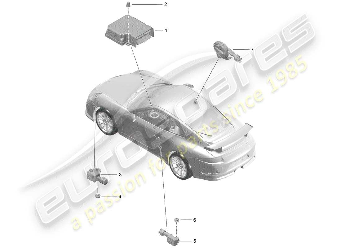 part diagram containing part number 99161820110