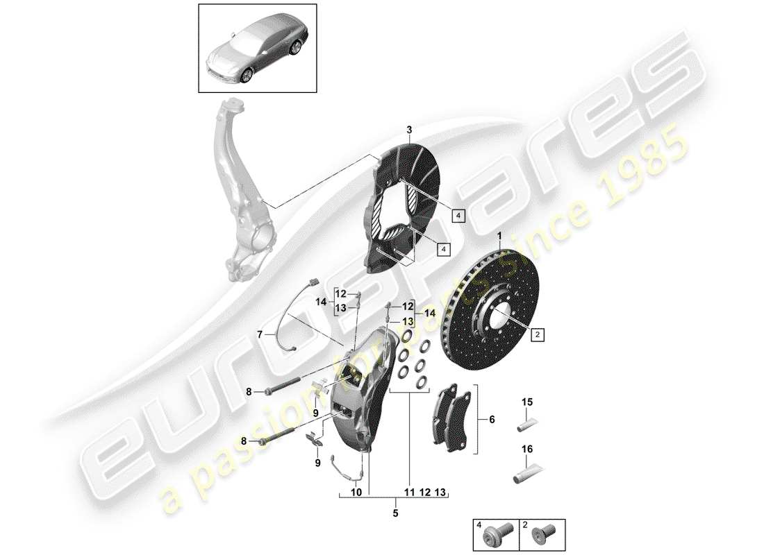 part diagram containing part number 95835112450